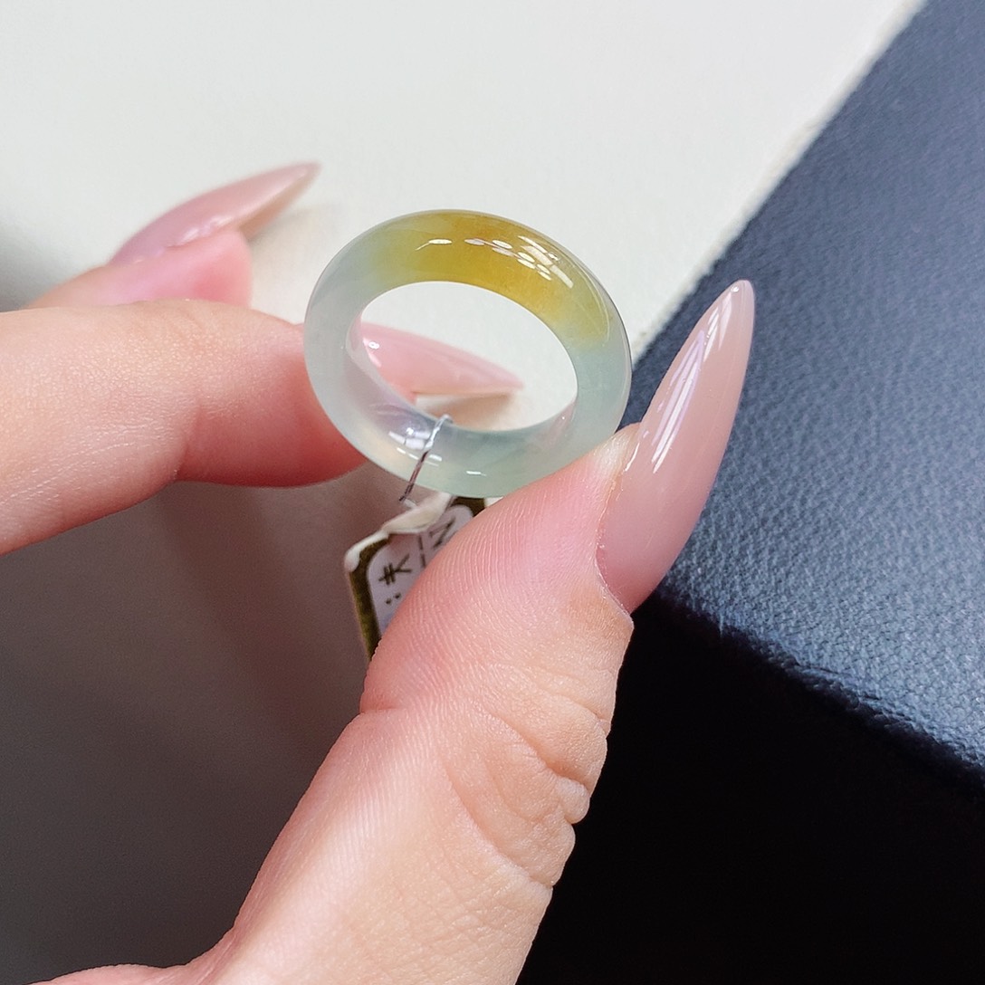 未镶嵌戒指翡翠9号