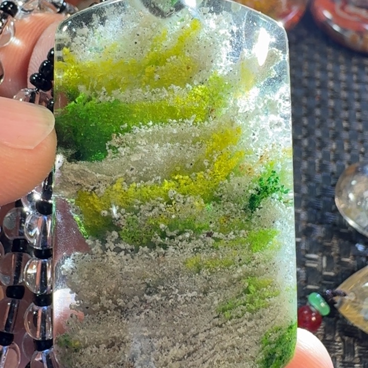 水晶颈饰未镶嵌橙*大
