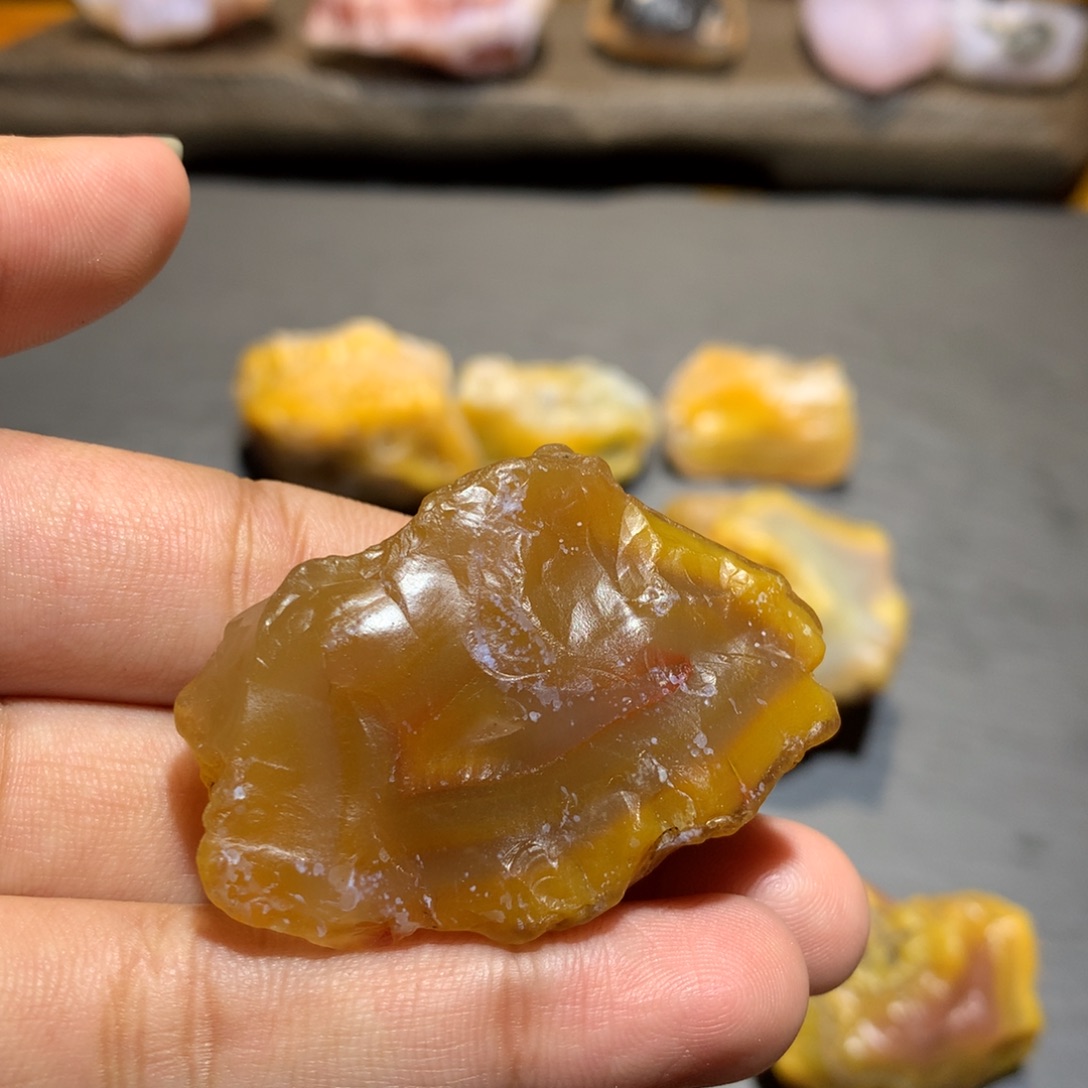 玛瑙/玉髓未镶嵌项链
