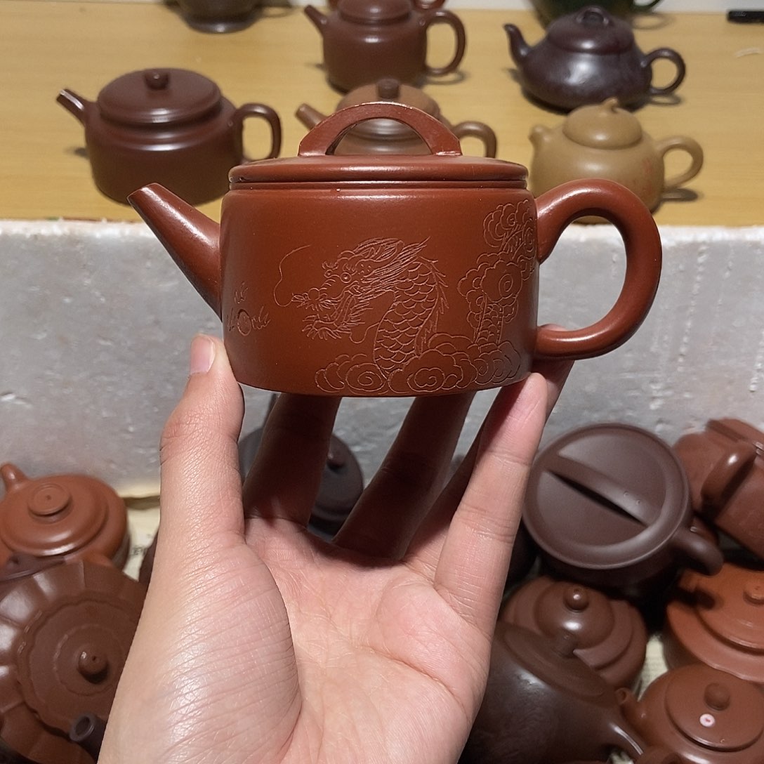 紫砂茶壶宜兴紫砂壶36