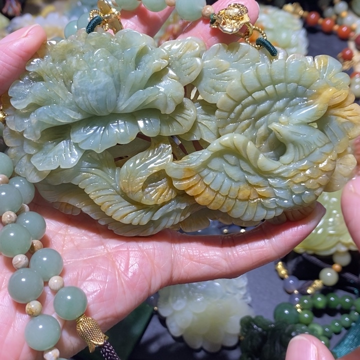 岫玉岫玉吊坠未镶嵌