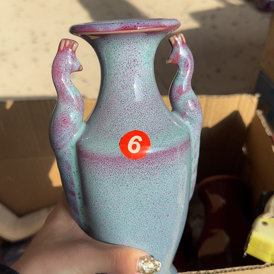 陶摆件郑家钧窑摆件