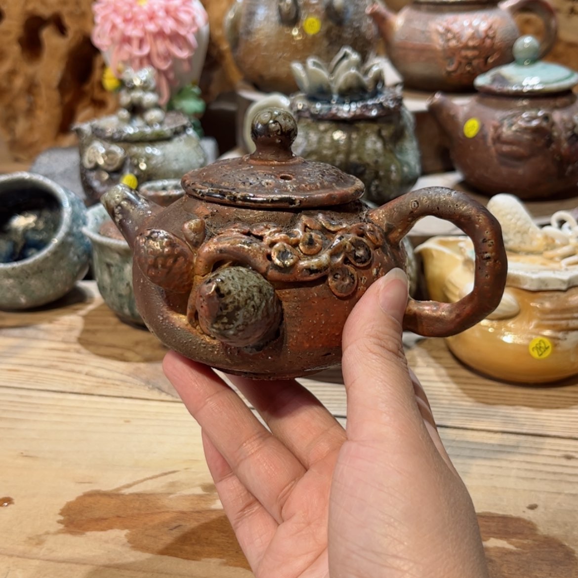 【闪购商品】柴烧茶具手工茶杯茶壶275
