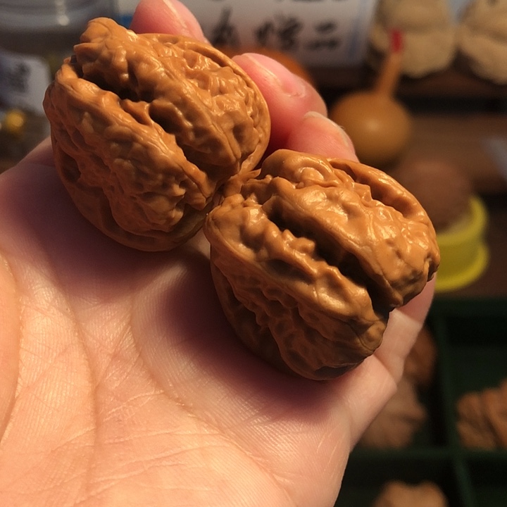 文玩核桃把件蛤蟆