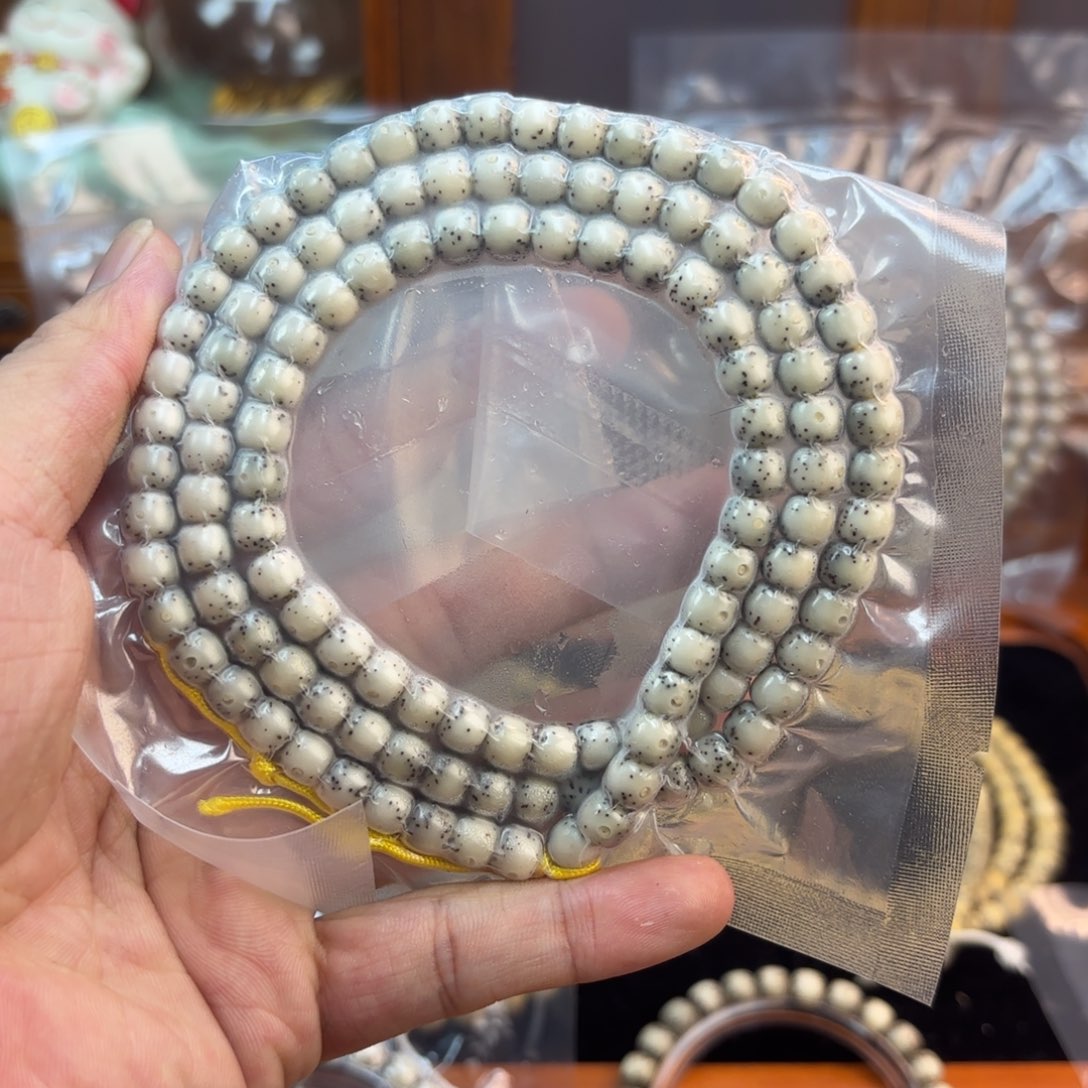 手串星月菩提7✖️6通体留白