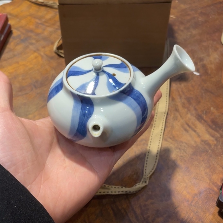 陶瓷小六古美术工艺品