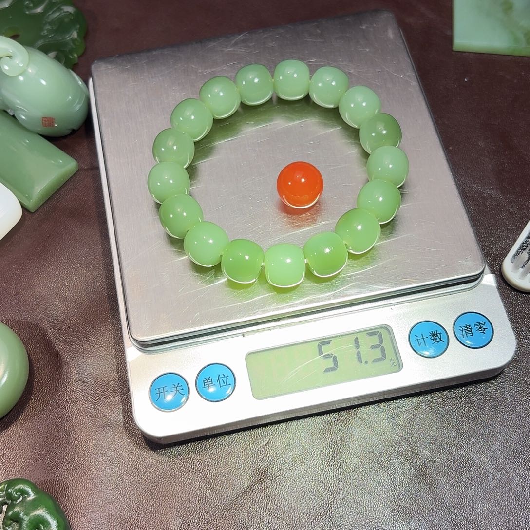 和田玉（碧玉）未镶嵌颈饰