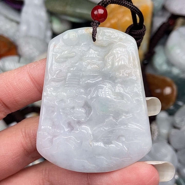 颈饰未镶嵌翡翠翡翠
