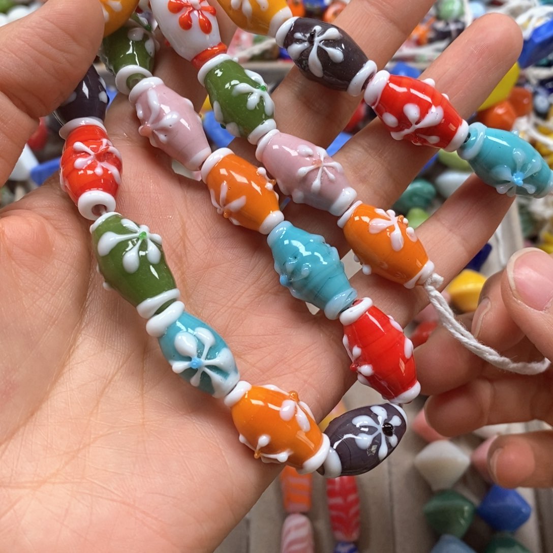 琉璃非金属琉璃花桶