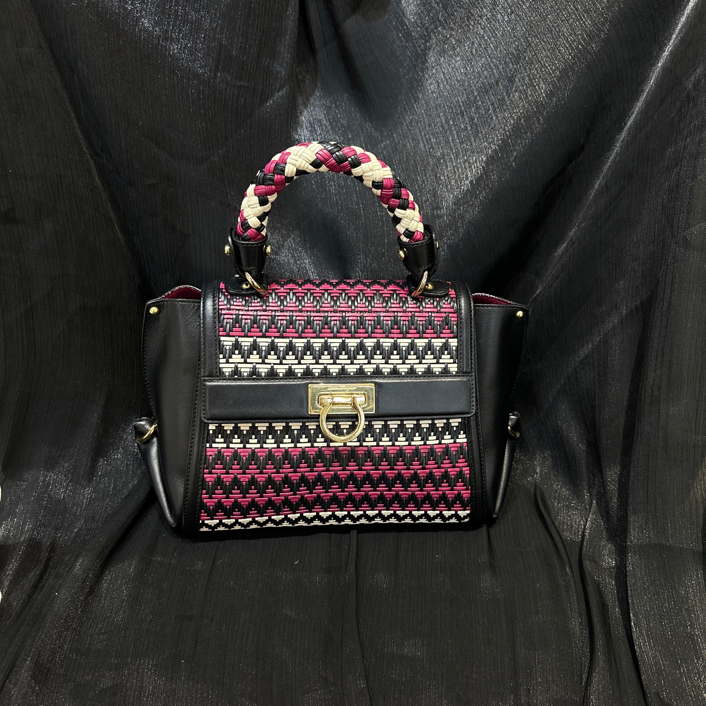 95新 FERRAGAMO/菲拉格慕 乱乱子中古/女士/手提包/15707011