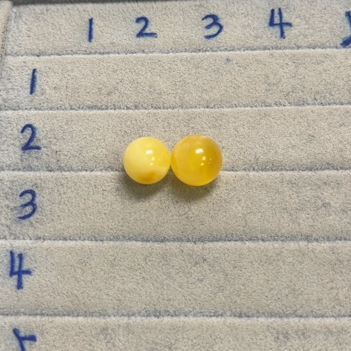 琥珀颈饰未镶嵌林*墩天然蜜蜡配件