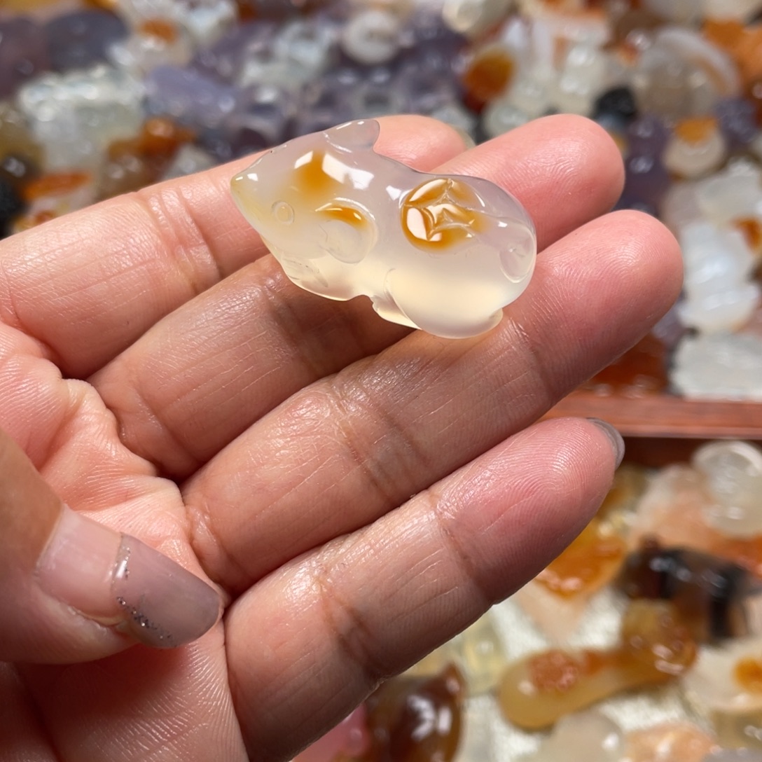 玛瑙/玉髓未镶嵌颈饰