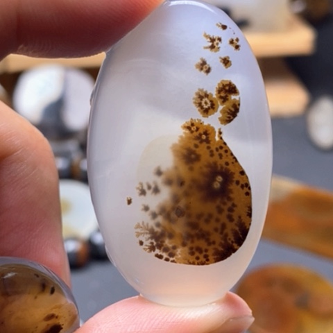 玛瑙/玉髓吊坠(不含链)未镶嵌