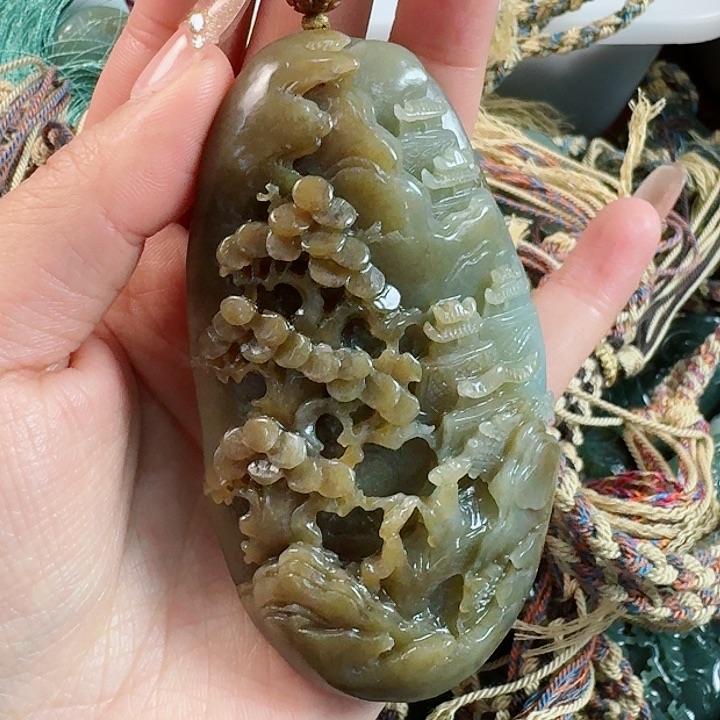 和田玉挂件未镶嵌