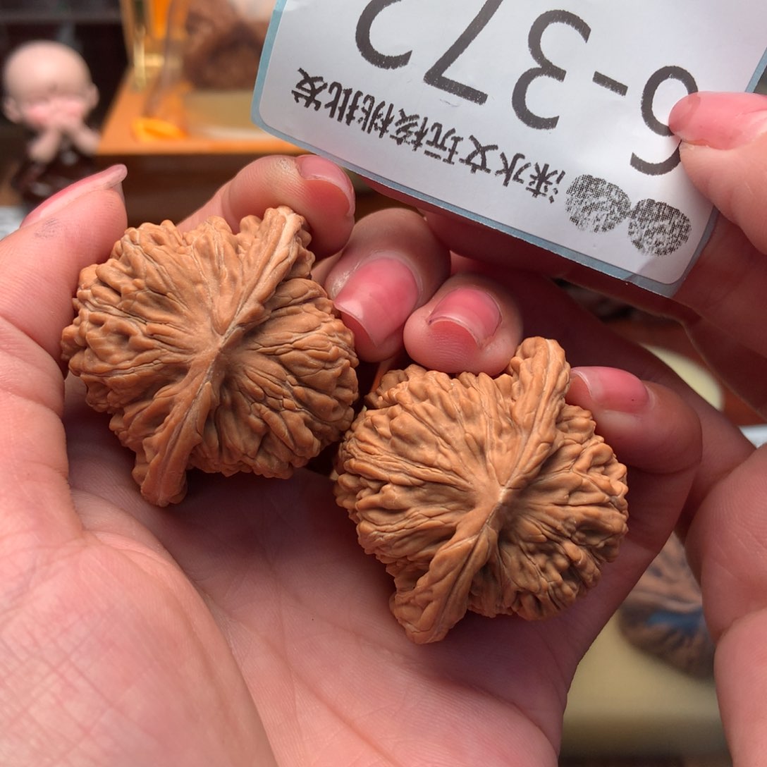 文玩核桃把件42四座楼