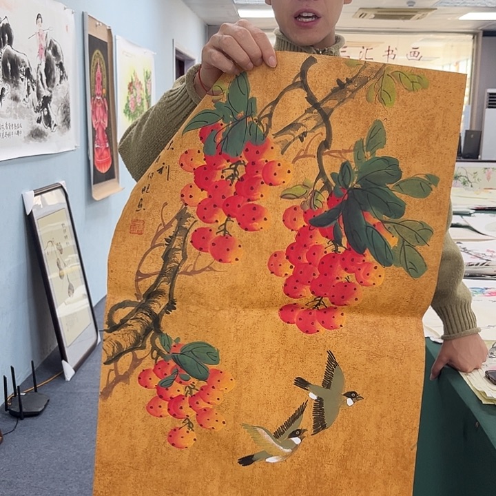 国画手绘国画大捡漏！