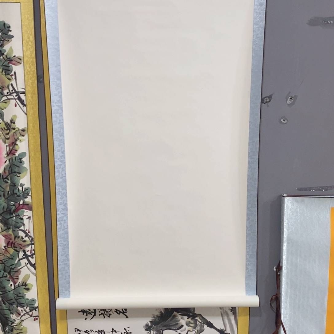 国画郸***纳戴老师现场为你创作