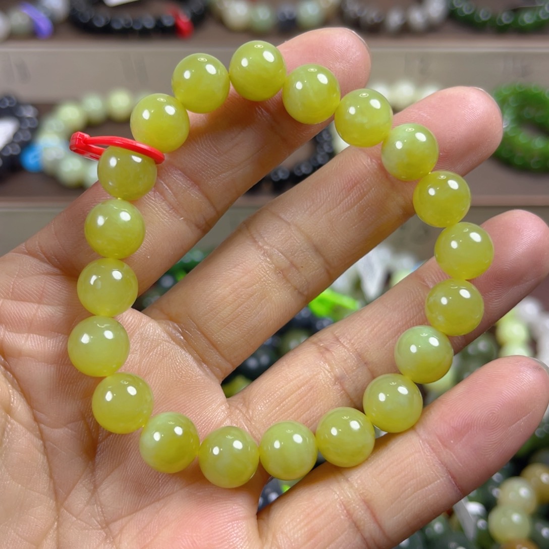 和田玉手链未镶嵌