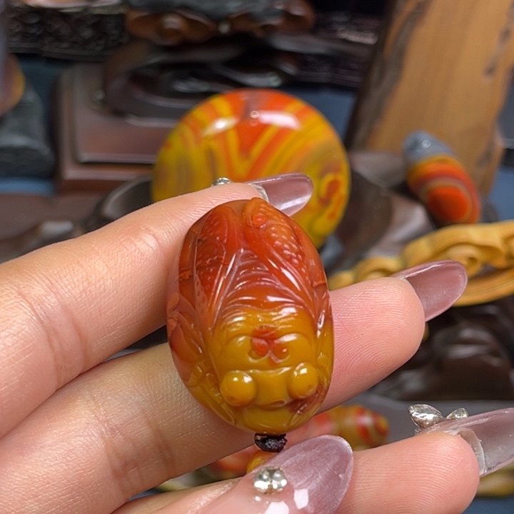 華***澔玛瑙/玉髓未镶嵌颈饰