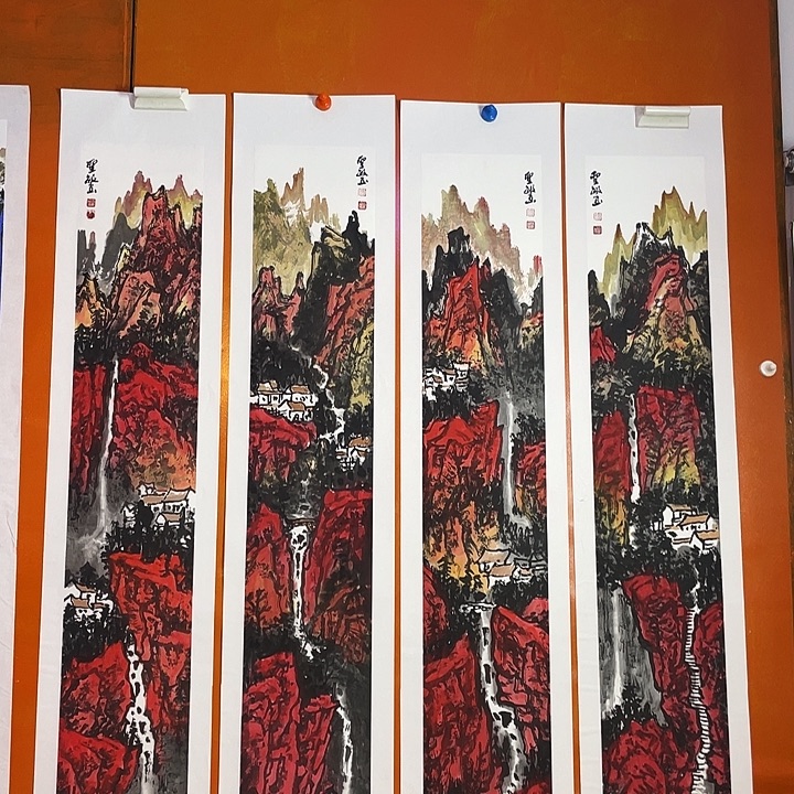 国画张圣敏先生纯手绘作品