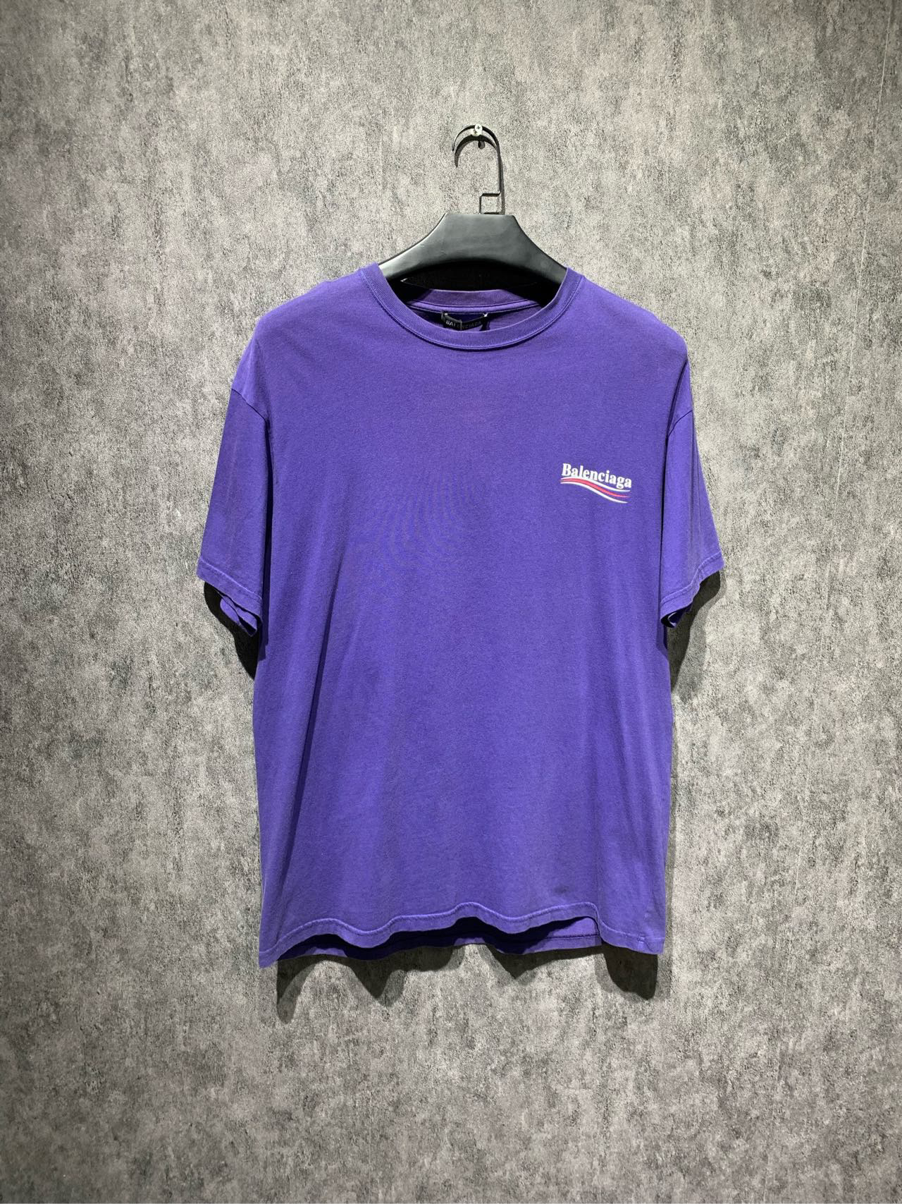 全新未使用  【Balenciaga】紫色可乐短袖/Xs码/公价3900/Y10103244