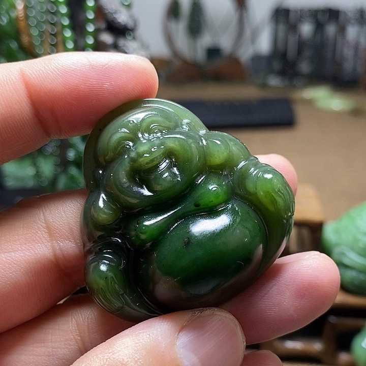 和田玉（碧玉）未镶嵌颈饰