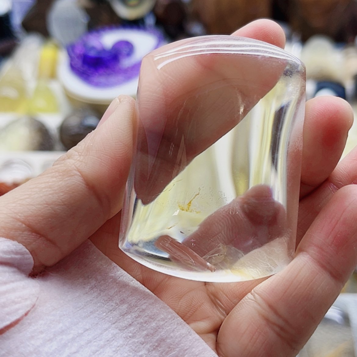 【闪购商品】水晶无事牌未镶嵌