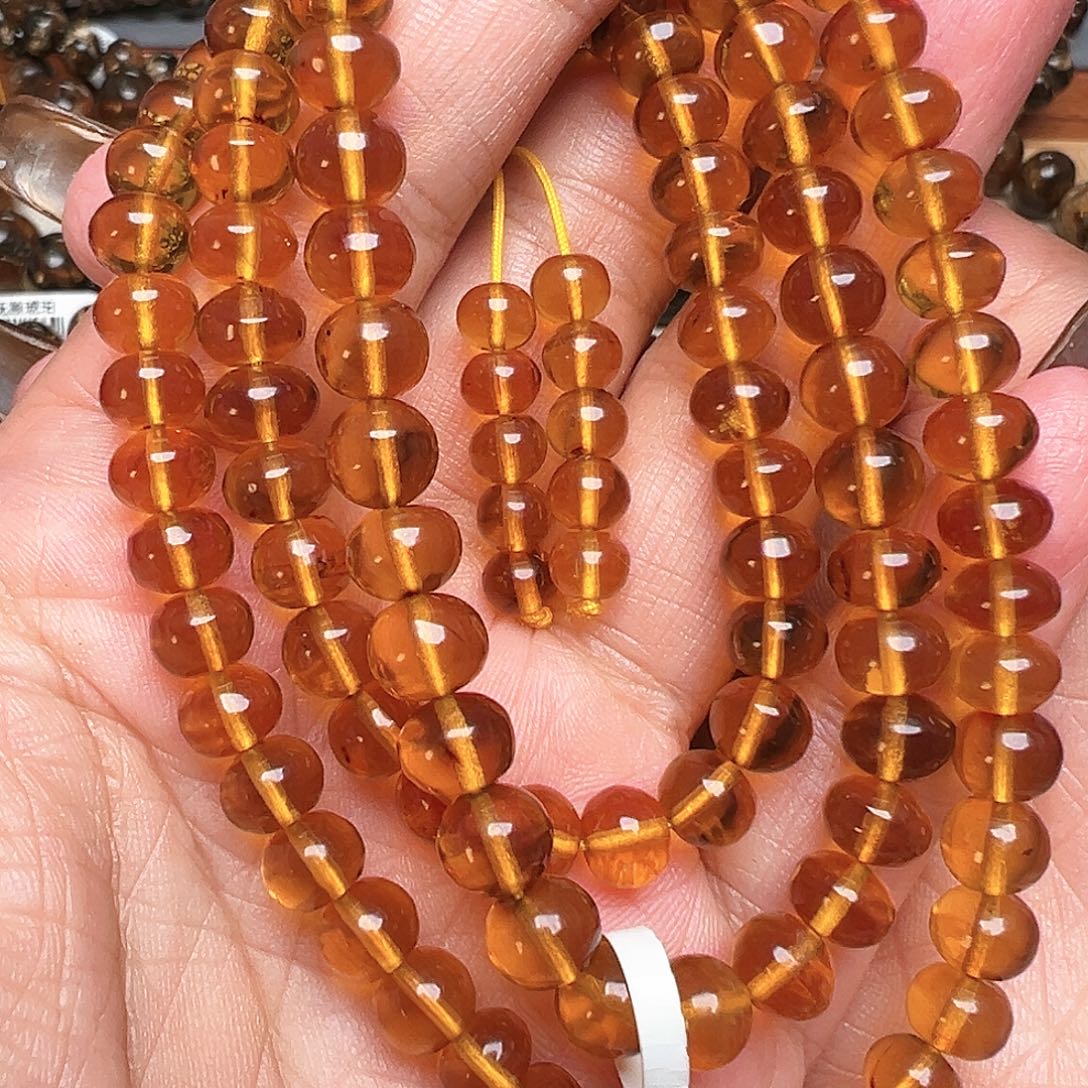 琥珀未镶嵌裸石抚顺琥珀20388七