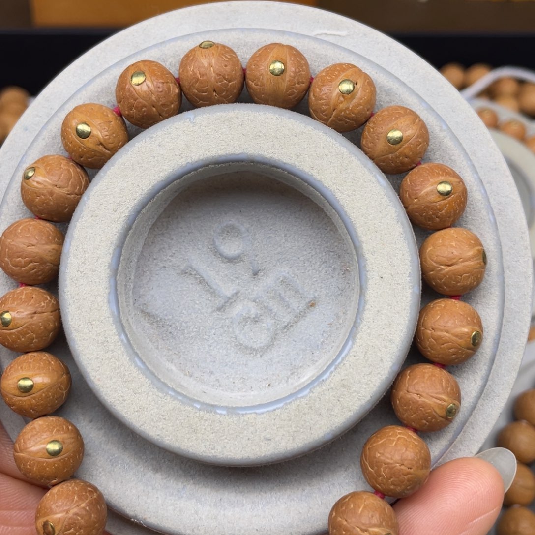 凤眼菩提手串11.5➕素，25新籽