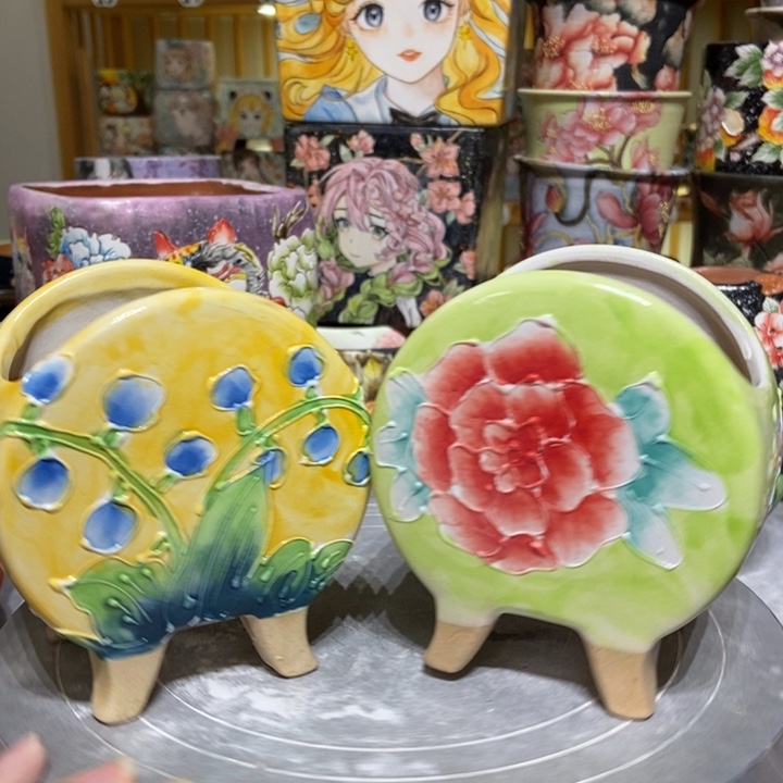 景德镇艺术手绘作品