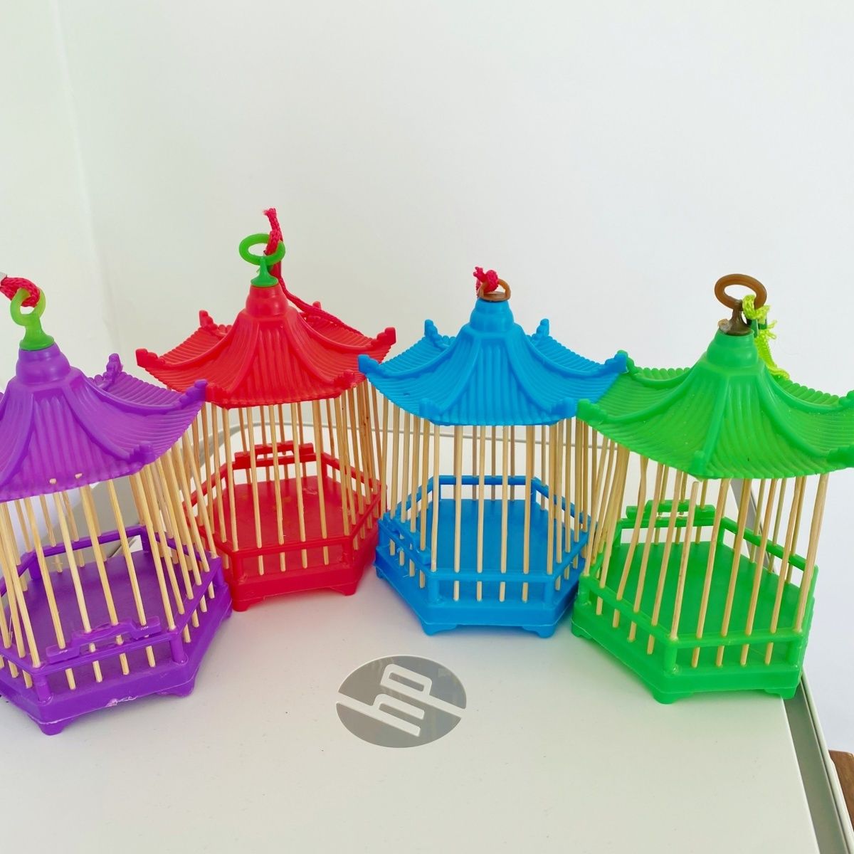 蝈蝈笼鸣虫笼子六角挂笼宝塔笼