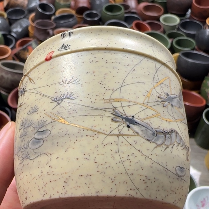 茶杯紫砂全手工紫砂