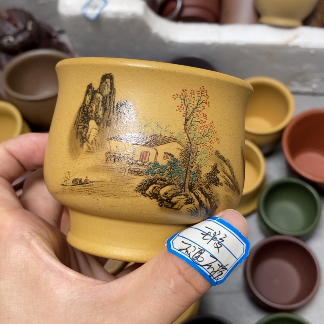 茶杯紫砂瑕疵不退不换