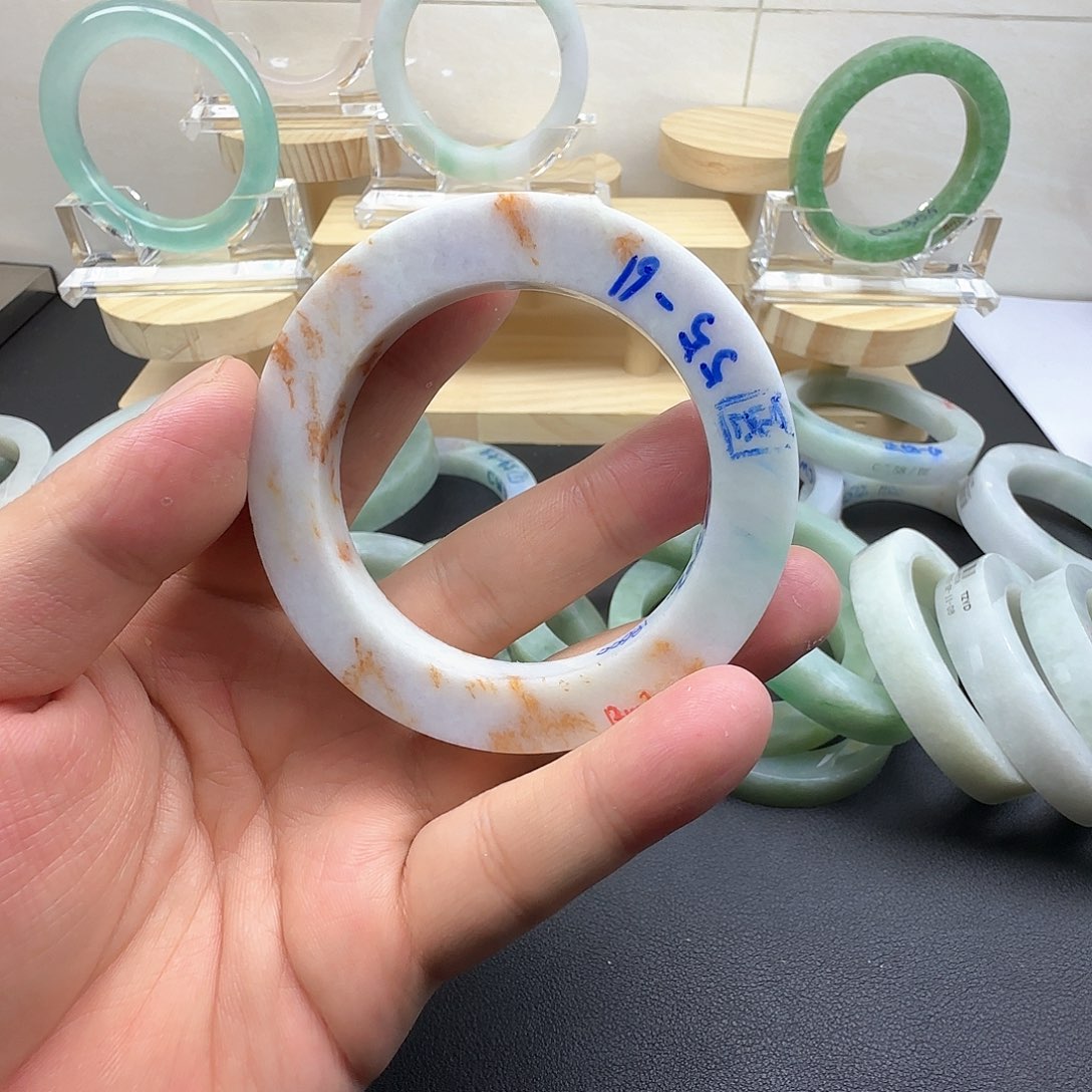 翡翠未镶嵌手镯天然缅甸翡翠a货