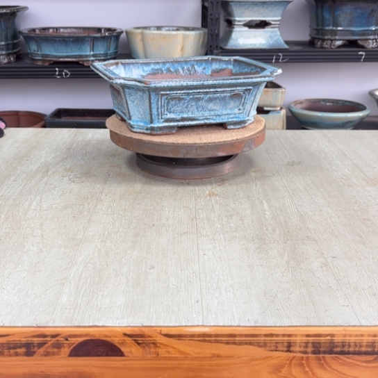 紫砂花盆超***炮高温处理