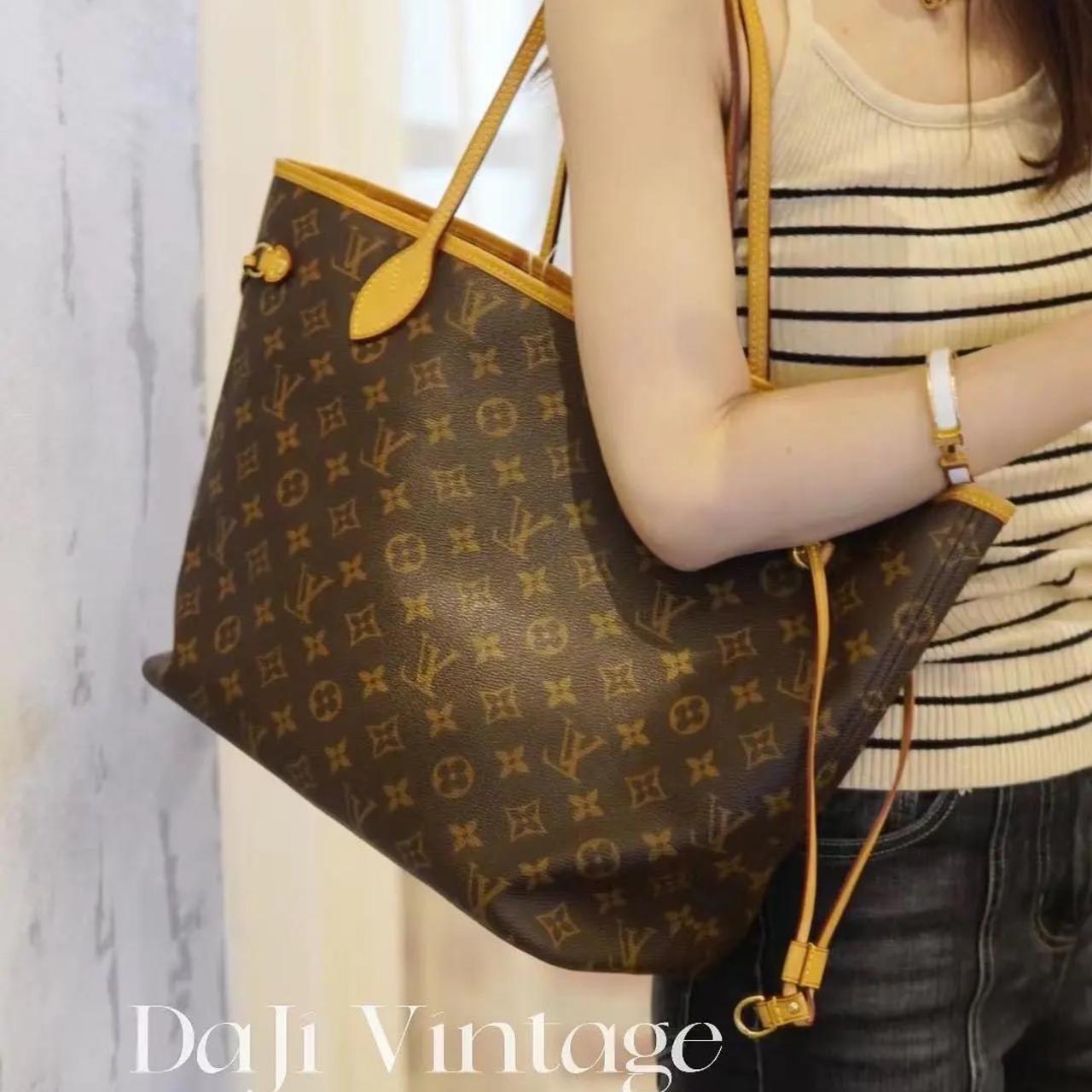 95新 LouisVuitton/路易威登 大吉中古/Lv老花nf中号单肩包