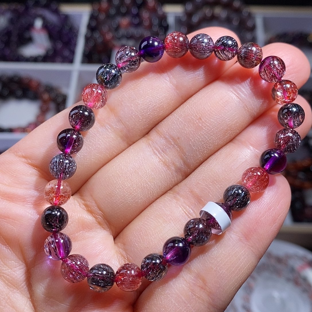 手链未镶嵌水晶黑加仑