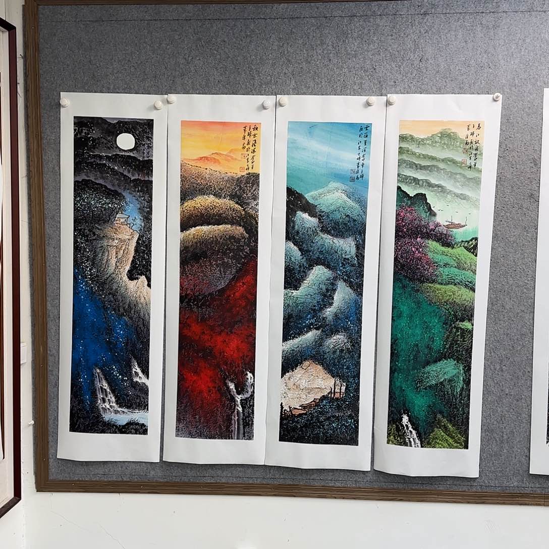 书法作品多次参加全国