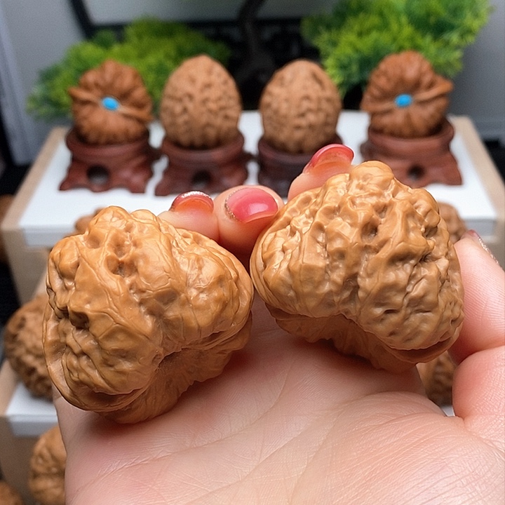 文玩核桃把件43.5大尺蛙