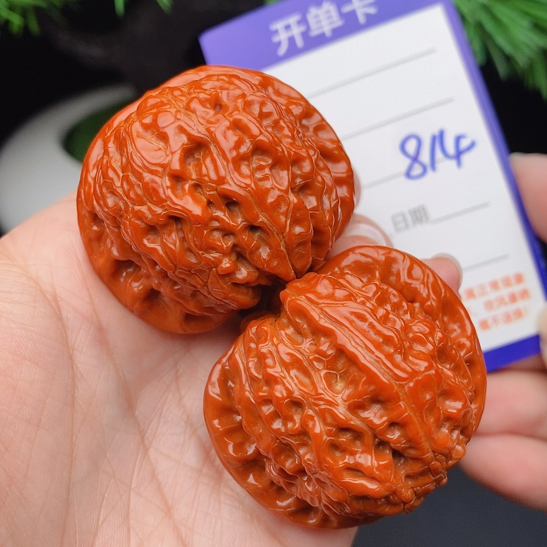 把件文玩核桃42血麒麟814