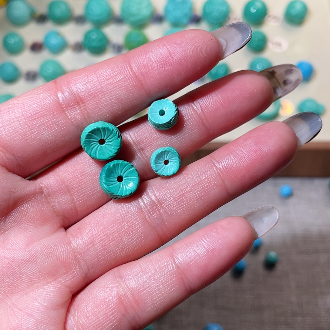 华***剑手工雕刻配饰配珠卡10