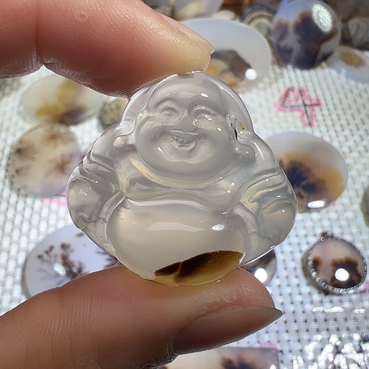 玛瑙/玉髓未镶嵌颈饰