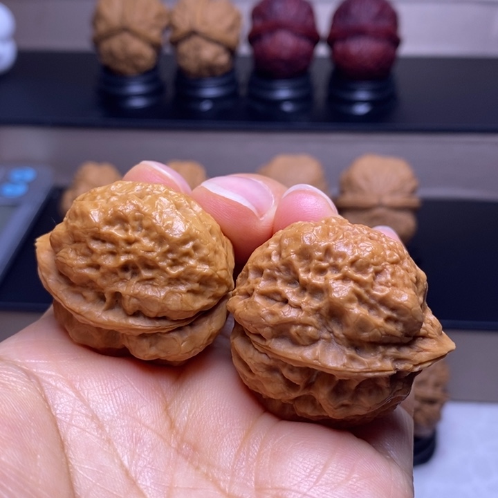 把件文玩核桃鸭嘴兽疙瘩包34