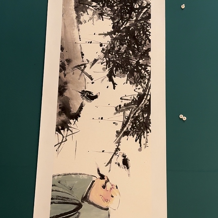 国画雷公老师画作