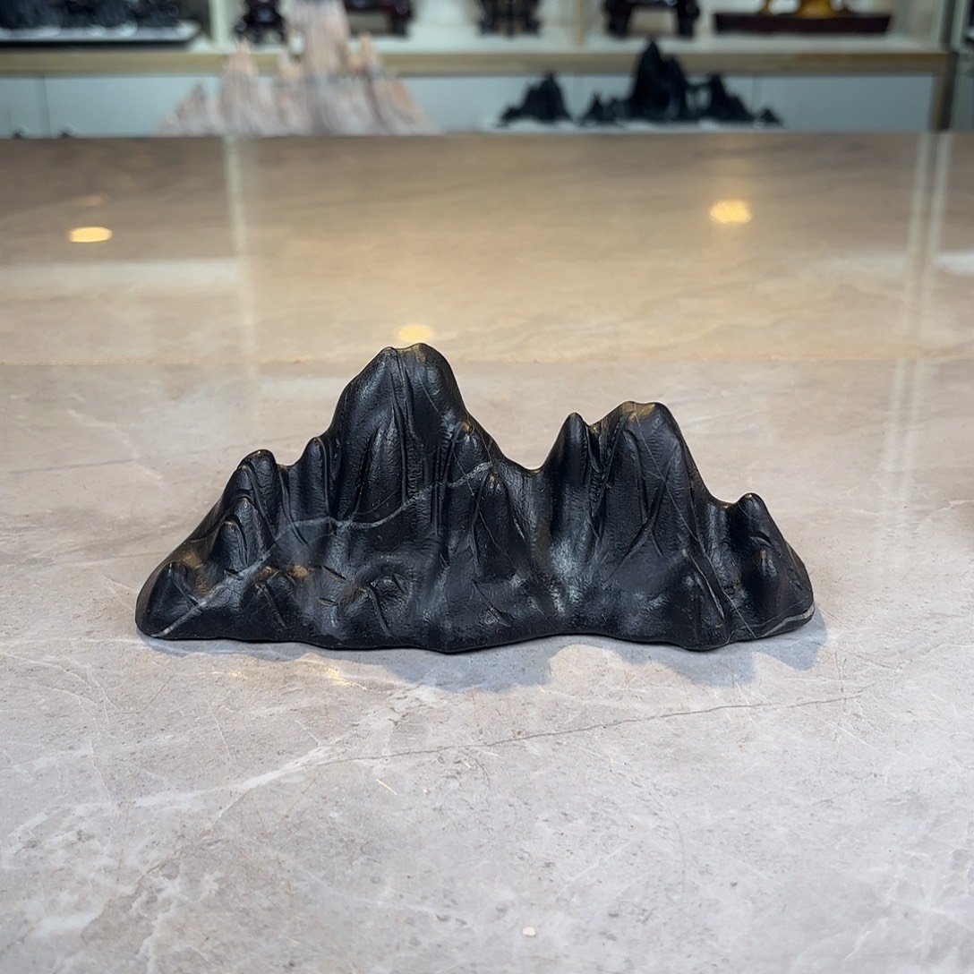 曌***寳灵璧石手工雕刻奇石摆件