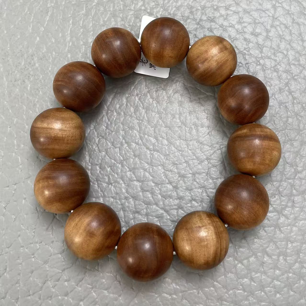 F701老山檀2.0横纹水波纹沉水手串