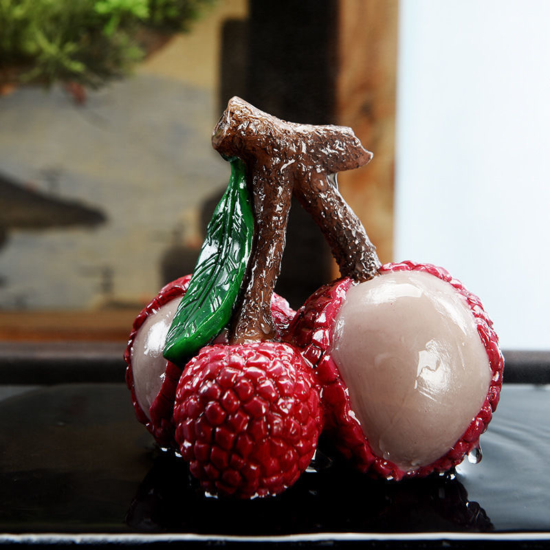 变色荔枝茶宠摆件功夫茶具291