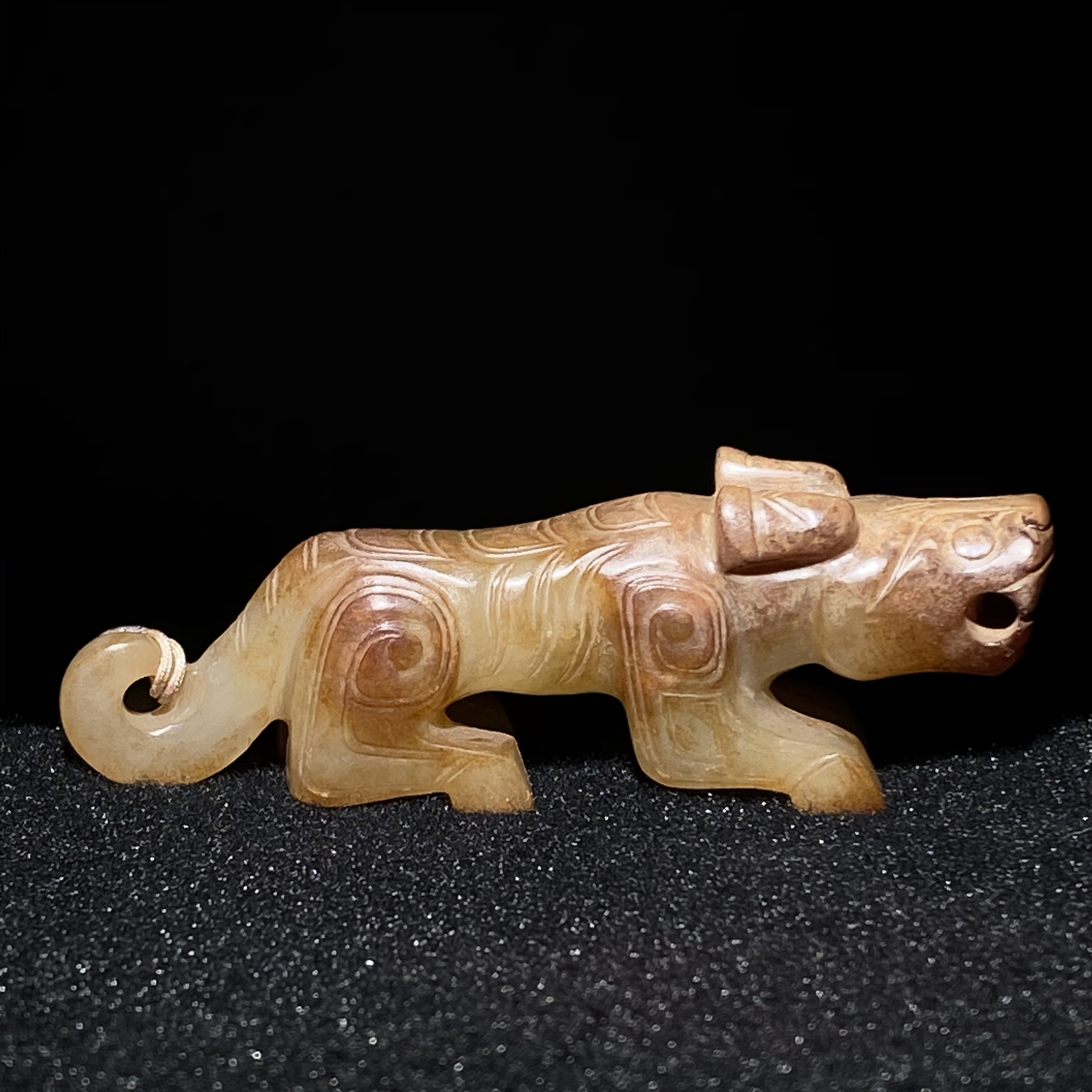 臻藏（8a）和田玉瑞兽摆件2412310064