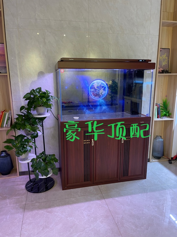 SUNSUN森森2025年新款过滤水族箱家用生态玻璃鱼缸落地免换水