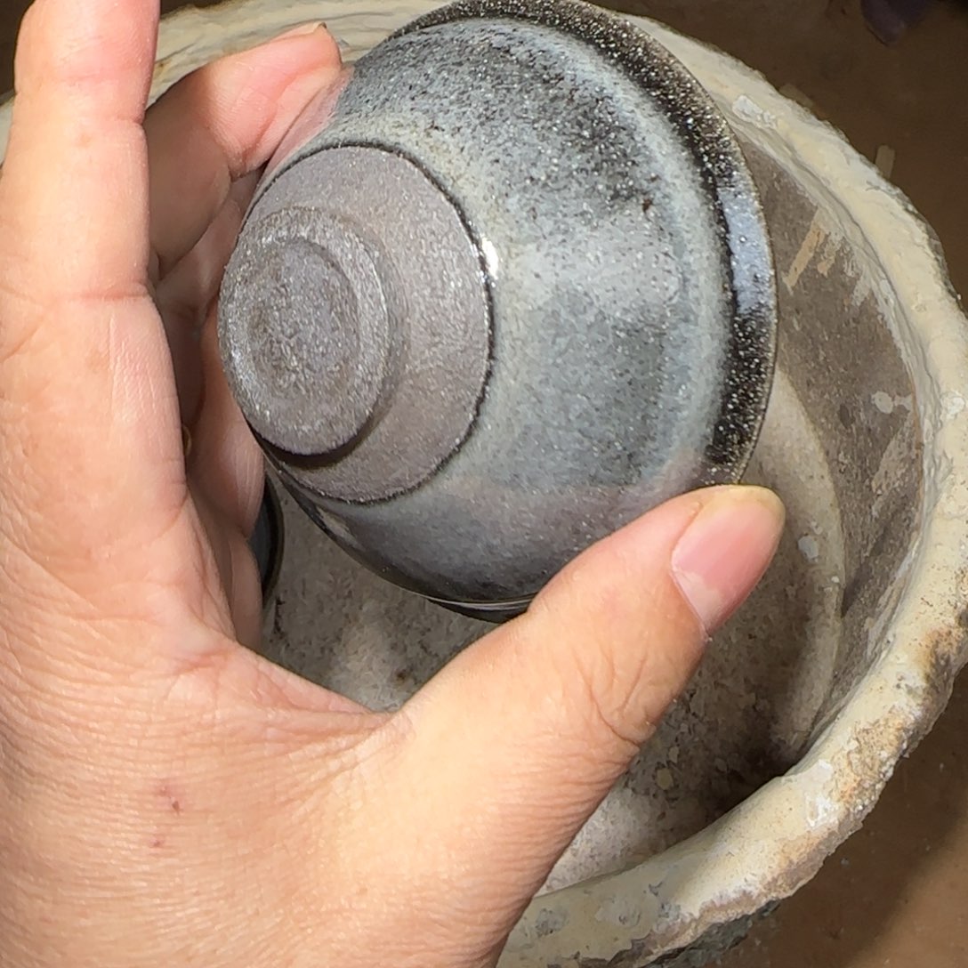 茶盏焦源柴烧自然还原233